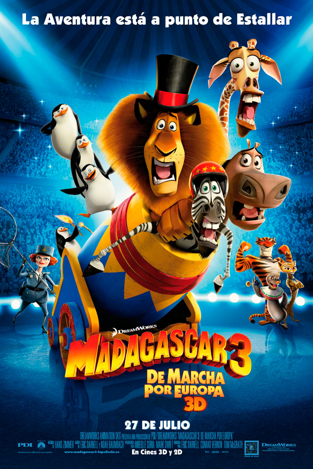Мадагаскар 3 - Madagascar 3 (2012) HDRip - Лицензия